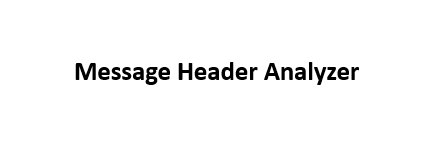 Message Header Analyzer